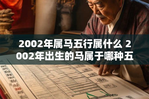 2002年属马五行属什么 2002年出生的马属于哪种五行