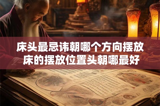 床头最忌讳朝哪个方向摆放 床的摆放位置头朝哪最好