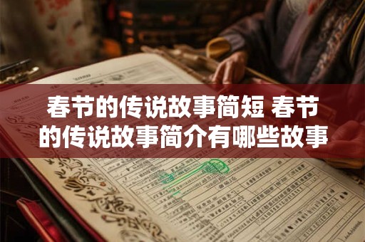 春节的传说故事简短 春节的传说故事简介有哪些故事