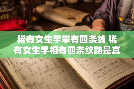 稀有女生手掌有四条线 稀有女生手相有四条纹路是真的吗