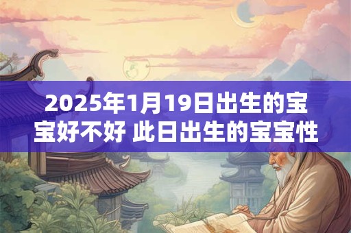 2025年1月19日出生的宝宝好不好 此日出生的宝宝性格
