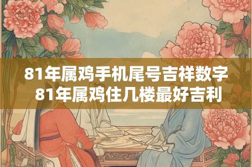 81年属鸡手机尾号吉祥数字 81年属鸡住几楼最好吉利