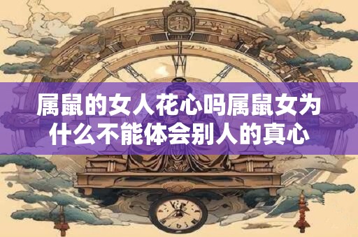 属鼠的女人花心吗属鼠女为什么不能体会别人的真心 属鼠的女人花心吗属鼠女为什么不能体会别人的真心
