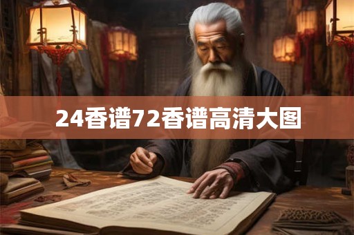24香谱72香谱高清大图