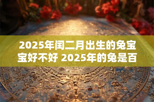 2025年闰二月出生的兔宝宝好不好 2025年的兔是百年难遇