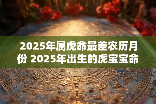 2025年属虎命最差农历月份 2025年出生的虎宝宝命好吗