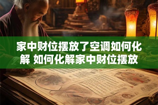 家中财位摆放了空调如何化解 如何化解家中财位摆放空调的影响