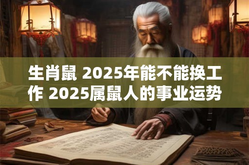 生肖鼠 2025年能不能换工作 2025属鼠人的事业运势