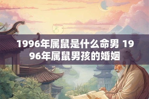 1996年属鼠是什么命男 1996年属鼠男孩的婚姻 1996年属鼠是什么命男 1996年属鼠男孩的婚姻