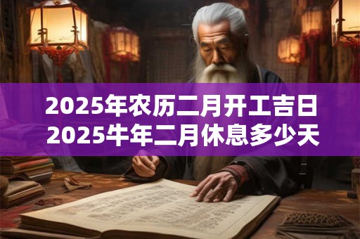 2025年农历二月开工吉日 2025牛年二月休息多少天