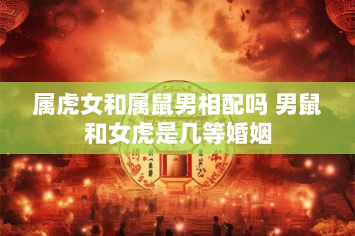 属虎女和属鼠男相配吗 男鼠和女虎是几等婚姻
