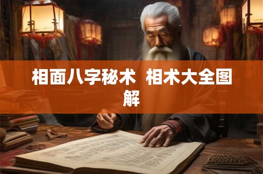 相面八字秘术  相术大全图解