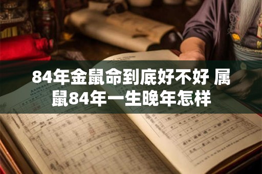 84年金鼠命到底好不好 属鼠84年一生晚年怎样