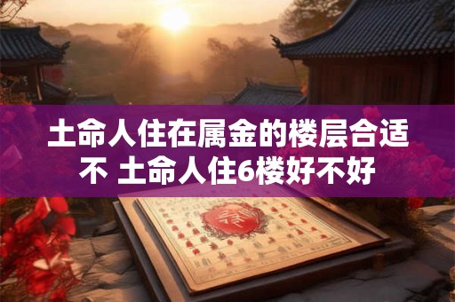 土命人住在属金的楼层合适不 土命人住6楼好不好