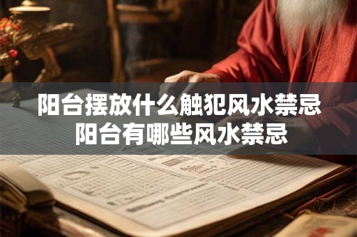 阳台摆放什么触犯风水禁忌 阳台有哪些风水禁忌