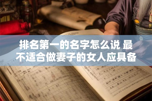 排名第一的名字怎么说 最不适合做妻子的女人应具备