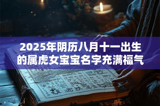 2025年阴历八月十一出生的属虎女宝宝名字充满福气