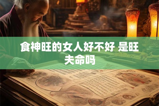 食神旺的女人好不好 是旺夫命吗