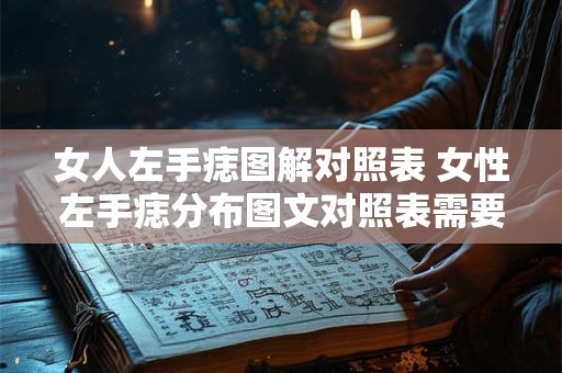 女人左手痣图解对照表 女性左手痣分布图文对照表需要注意哪些细节