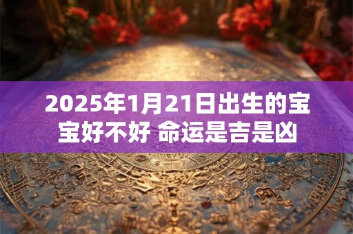 2025年1月21日出生的宝宝好不好 命运是吉是凶
