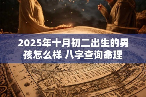 2025年十月初二出生的男孩怎么样 八字查询命理