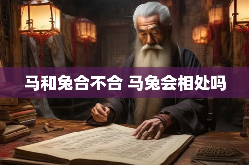 马和兔合不合 马兔会相处吗