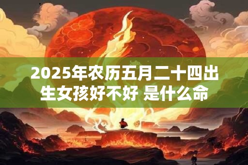 2025年农历五月二十四出生女孩好不好 是什么命