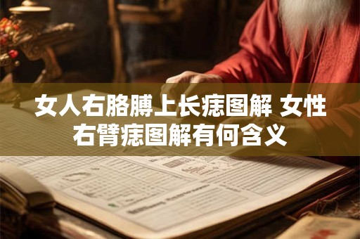 女人右胳膊上长痣图解 女性右臂痣图解有何含义