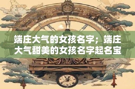 端庄大气的女孩名字；端庄大气甜美的女孩名字起名宝典