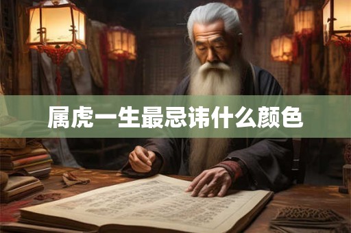 属虎一生最忌讳什么颜色