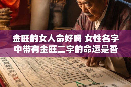 金旺的女人命好吗 女性名字中带有金旺二字的命运是否好