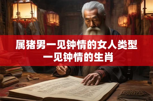 属猪男一见钟情的女人类型 一见钟情的生肖
