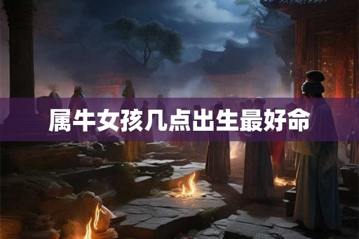 属牛女孩几点出生最好命
