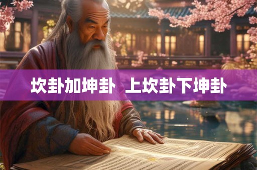 坎卦加坤卦  上坎卦下坤卦