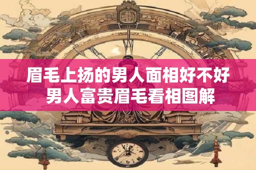 眉毛上扬的男人面相好不好 男人富贵眉毛看相图解