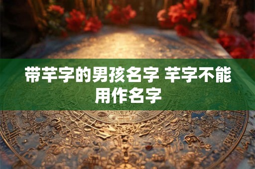 带芊字的男孩名字 芊字不能用作名字