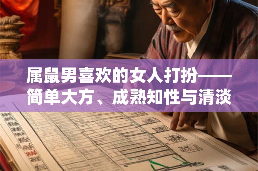 属鼠男喜欢的女人打扮——简单大方、成熟知性与清淡裸妆
