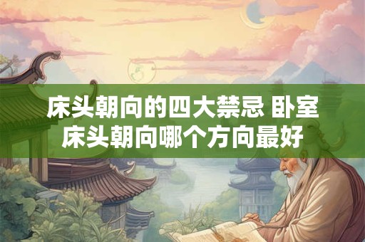 床头朝向的四大禁忌 卧室床头朝向哪个方向最好