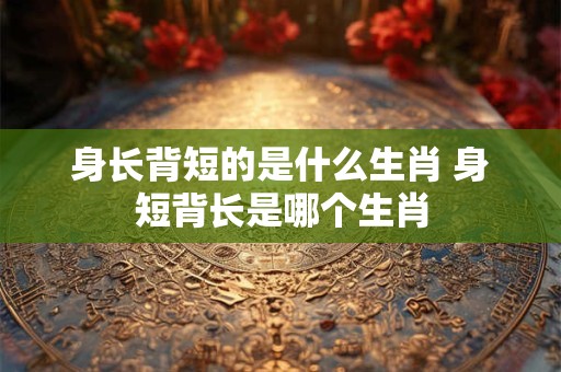 身长背短的是什么生肖 身短背长是哪个生肖