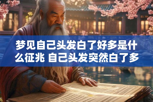 梦见自己头发白了好多是什么征兆 自己头发突然白了多是什么象征