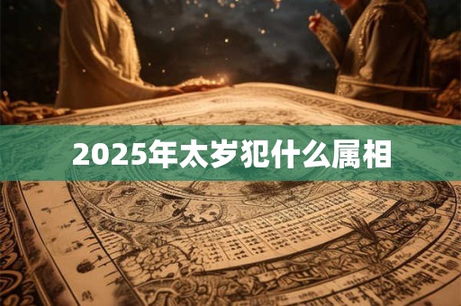 2025年太岁犯什么属相