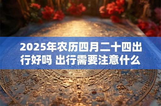 2025年农历四月二十四出行好吗 出行需要注意什么