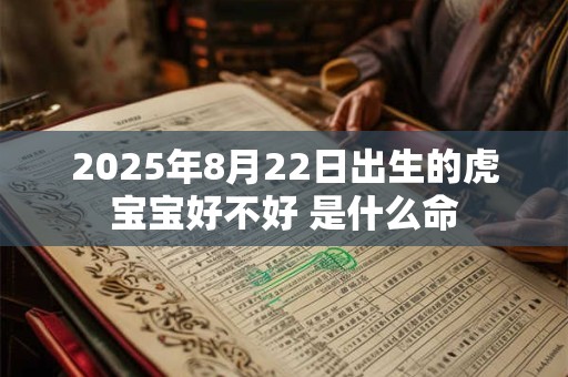2025年8月22日出生的虎宝宝好不好 是什么命