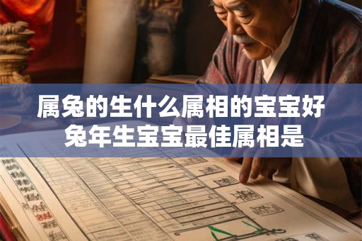 属兔的生什么属相的宝宝好 兔年生宝宝最佳属相是