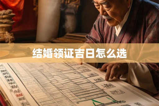 结婚领证吉日怎么选