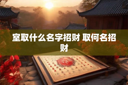 室取什么名字招财 取何名招财