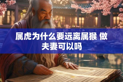 属虎为什么要远离属猴 做夫妻可以吗
