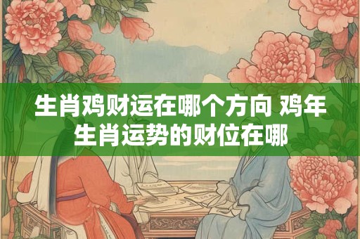 生肖鸡财运在哪个方向 鸡年生肖运势的财位在哪