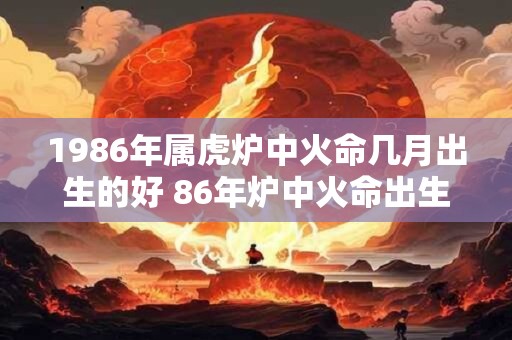 1986年属虎炉中火命几月出生的好 86年炉中火命出生时辰命运 1986年属虎炉中火命几月出生的好 86年炉中火命出生时辰命运
