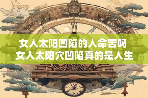 女人太阳凹陷的人命苦吗 女人太阳穴凹陷真的是人生一大苦吗